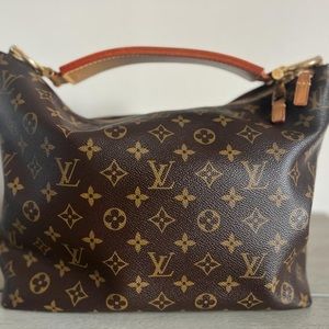 Preloved Louis Vuitton Sully MM Monogram Hobo Shoulder Bag TJ0164 0801 –  KimmieBBags LLC